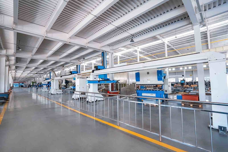 Jiangsu Jufeng Machinery Manufacturing Co., LTD linea di produzione del fabbricante