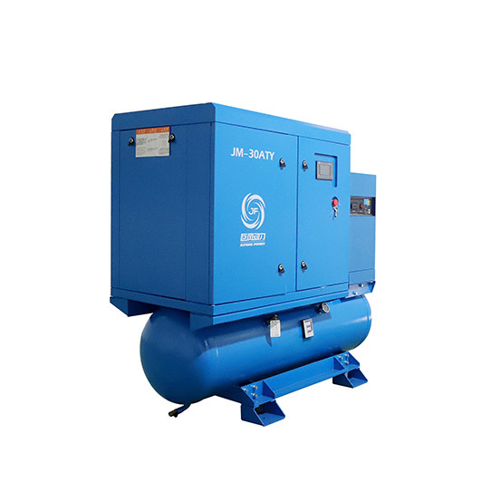 4 in 1 22kw Magnete permanente per compressione d'aria a vite di conversione di frequenza per la macchina di taglio laser