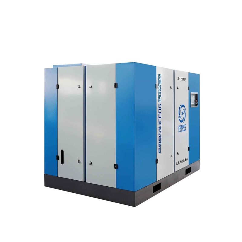 150hp 110kw Compressore a vite a doppio stadio Compressore ad aria a vite a magnete permanente orizzontale