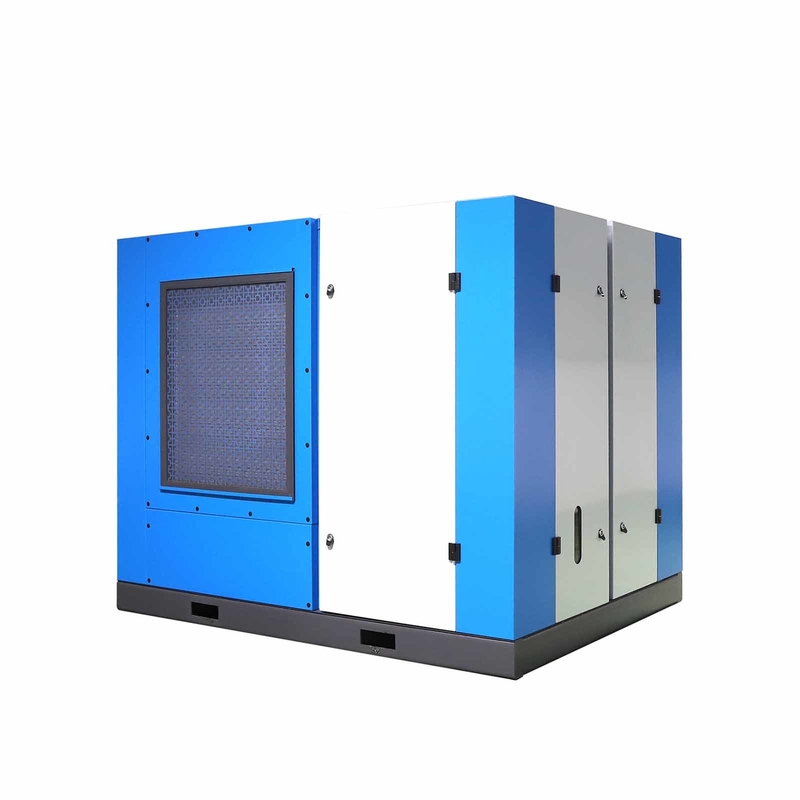 Azionamento diretto Compressore d'aria a vite a due fasi Controllo PLC Compressore rotativo a doppia fase