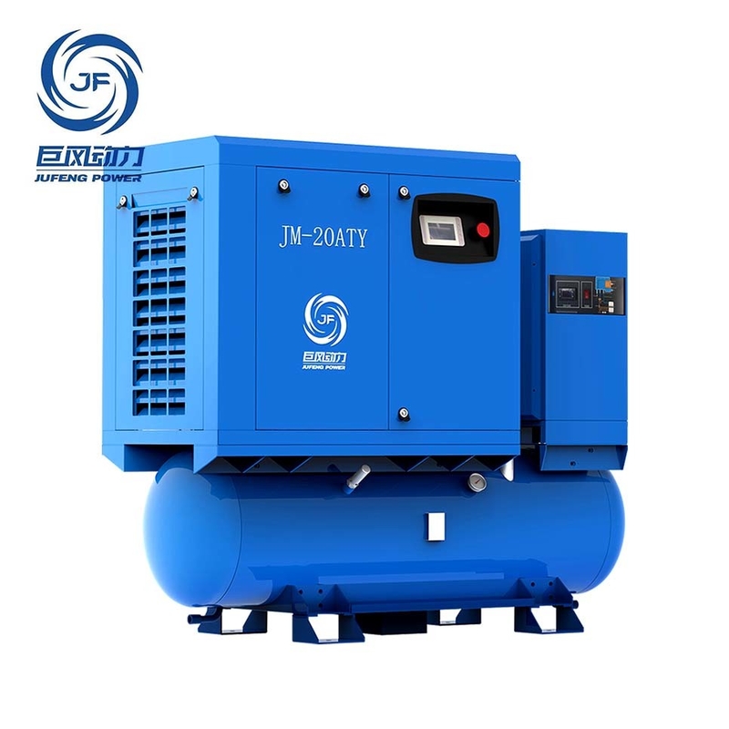Compressore d'aria a vite integrato speciale da 16 bar per macchine di taglio laser Servizio locale in Thailandia 1 anno di garanzia
