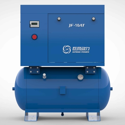 Compressore d'aria a vite a magnete permanente monofase Jufeng 10 CV 7,5 kW