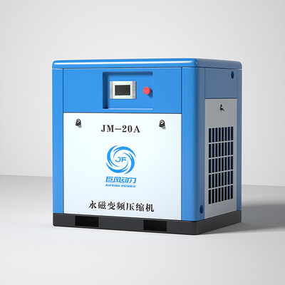 Compressore d'aria VSD magnetici permanenti industriali a vite da 20 CV 15 kW raffreddato ad aria