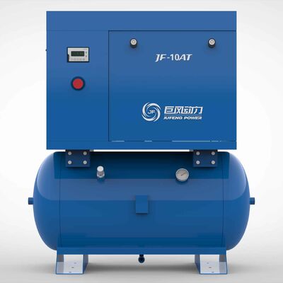 Compressore d'aria a vite a magnete permanente monofase Jufeng 10HP 7,5kW